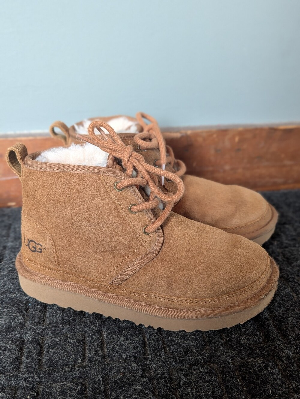LIKE NEW UGG Neumel II Suede Bootie Toddler 13